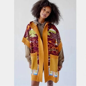 NWT Urban Outfitters Kali Knit Cape Poncho